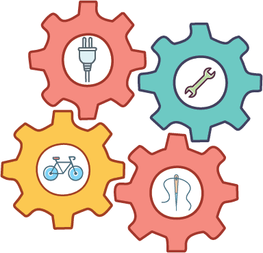 four gears wrench bike needle plug