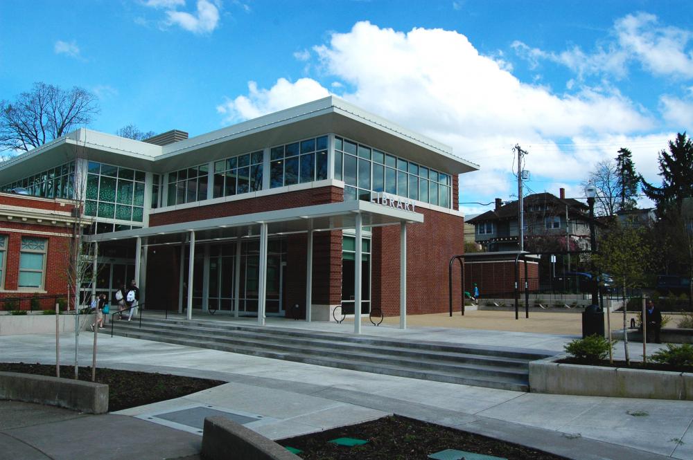 NE Entrance, Sunny 3