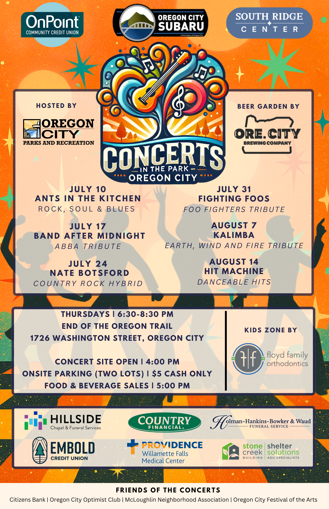 Concerts in the Park 2025