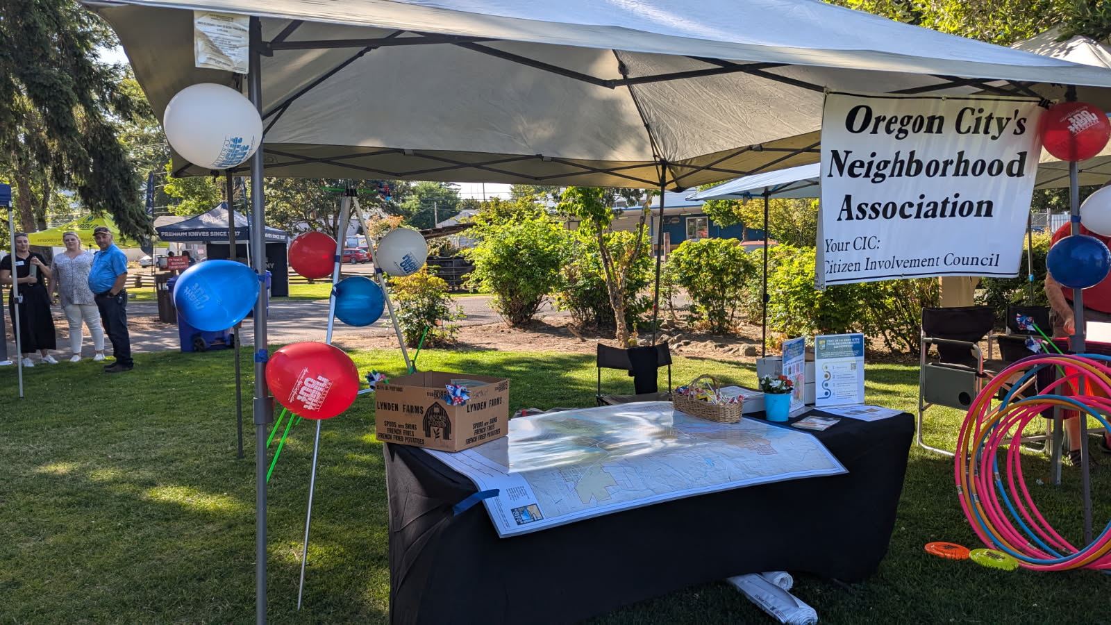 National Night Out CIC Booth 