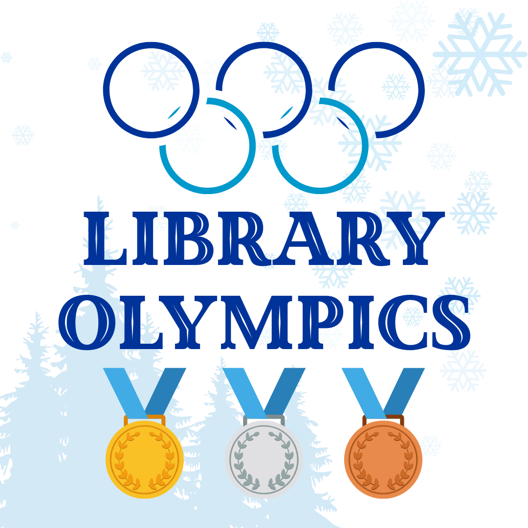 Olympic rings and bronze, silver, gold medals