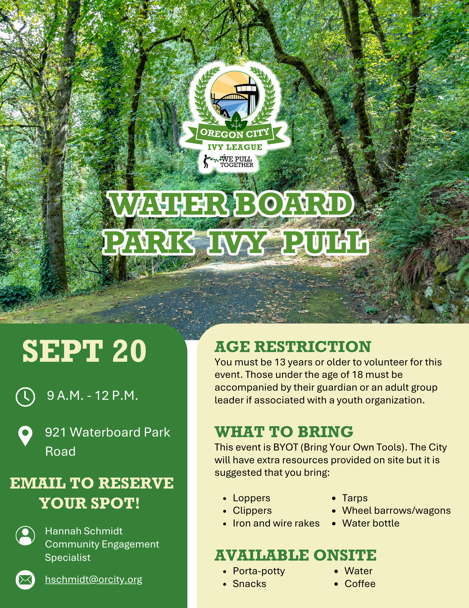 2025-09-20 Ivy Pull Flyer